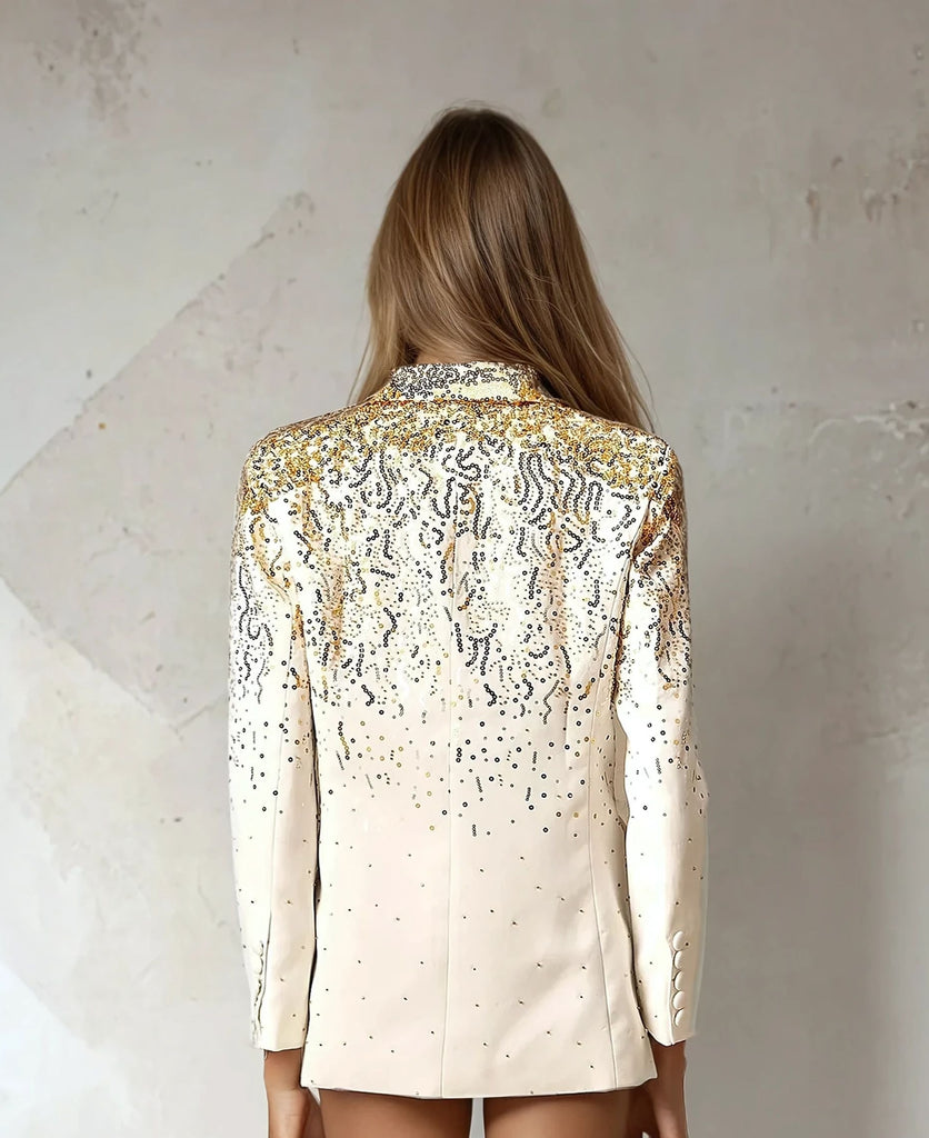 Sequins Blazer Jackets