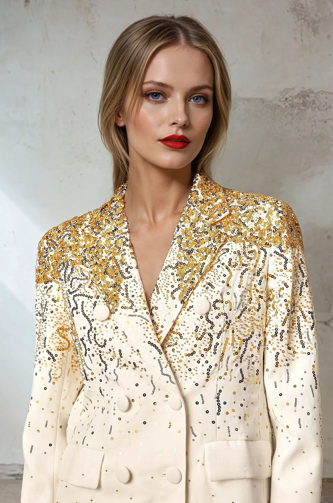 Sequins Blazer Jackets