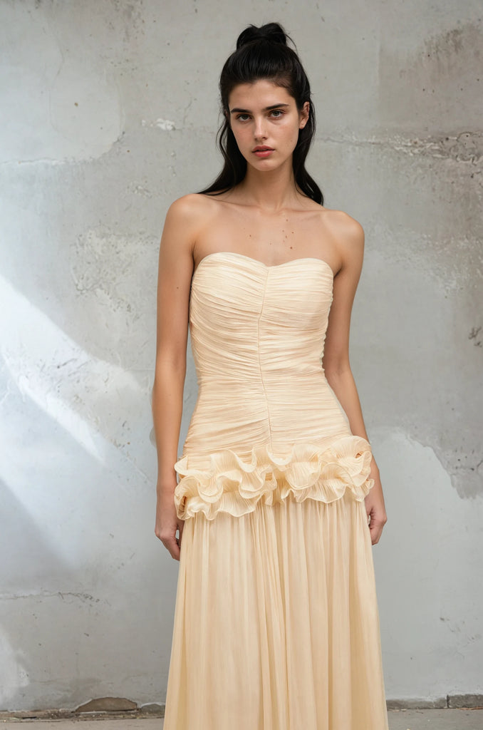 Strapless Maxi Dress