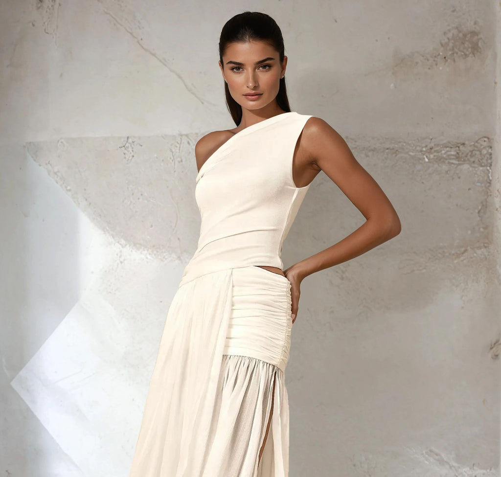 Slim Folds Dress