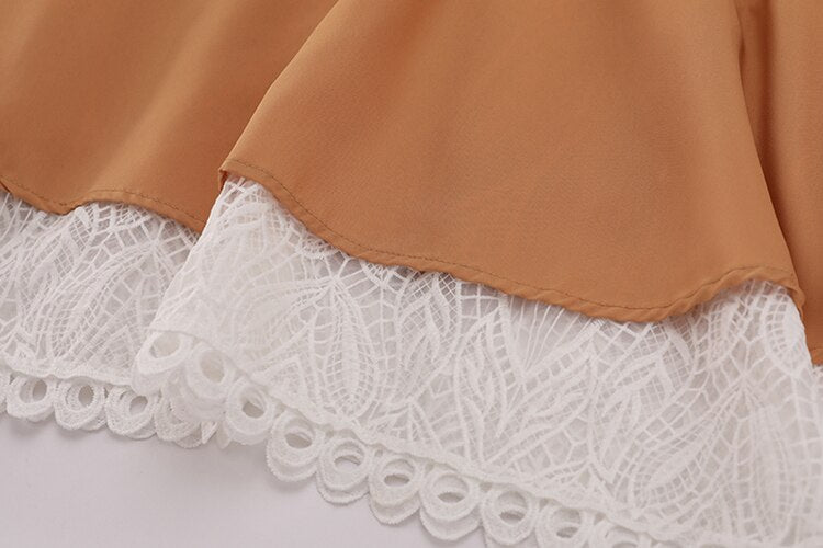 Embroidery A Line Skirts