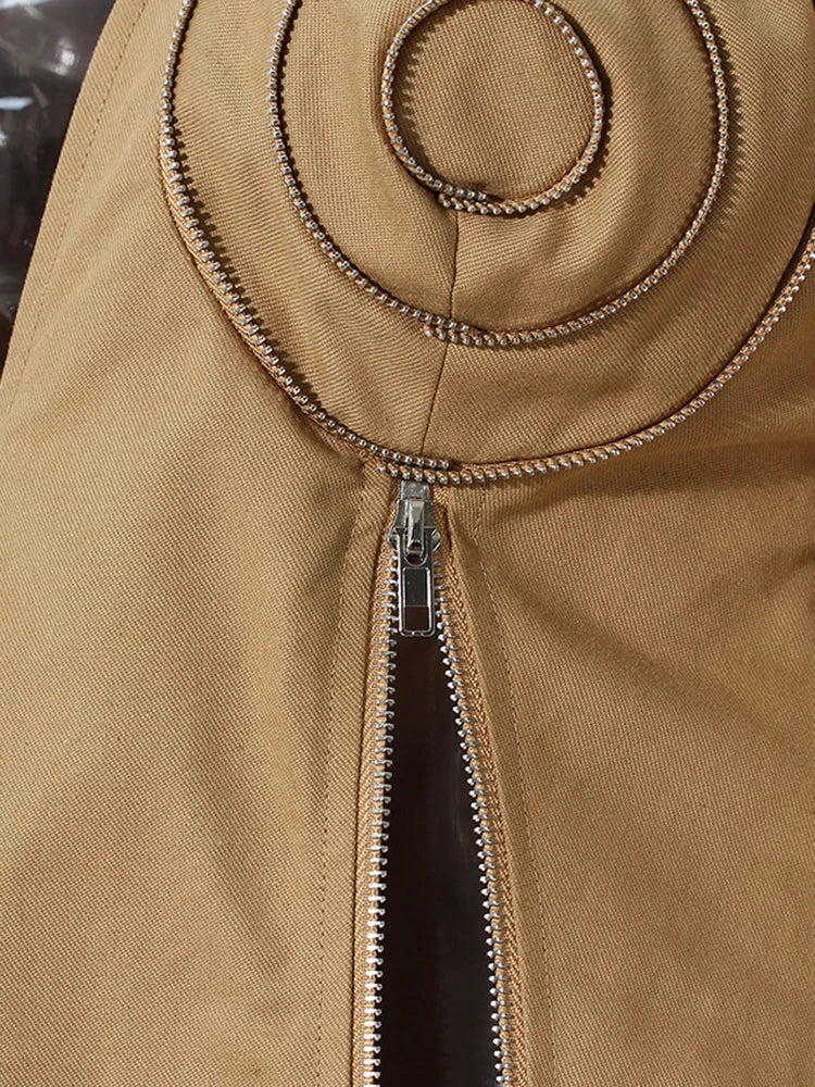 Zipper Big Size Trench