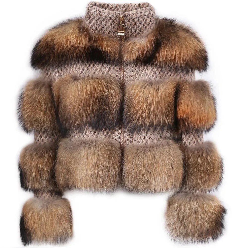 Elegant Real Fur Jacket