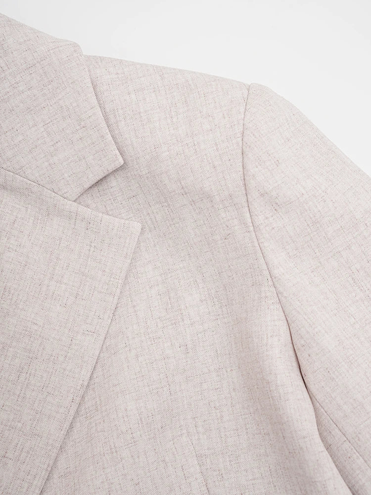 Apricot Spliced Blazer