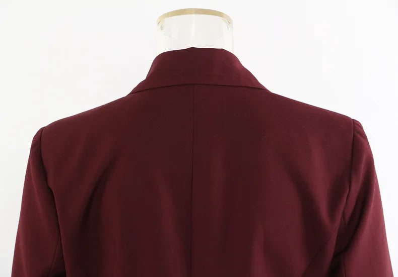 UNUSUAL Burgundy Trench Midi Dress