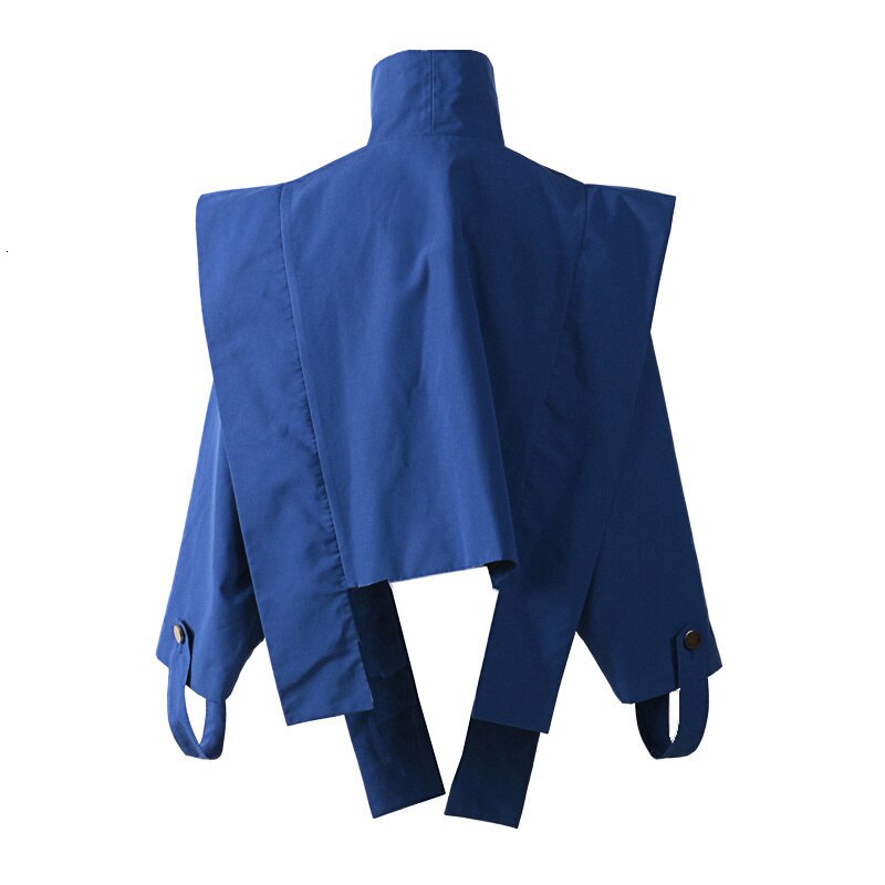 Blue Short Blouse- Ready to Ship