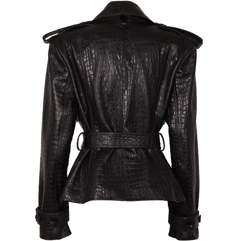 Elegant Genuine Leather Jacket