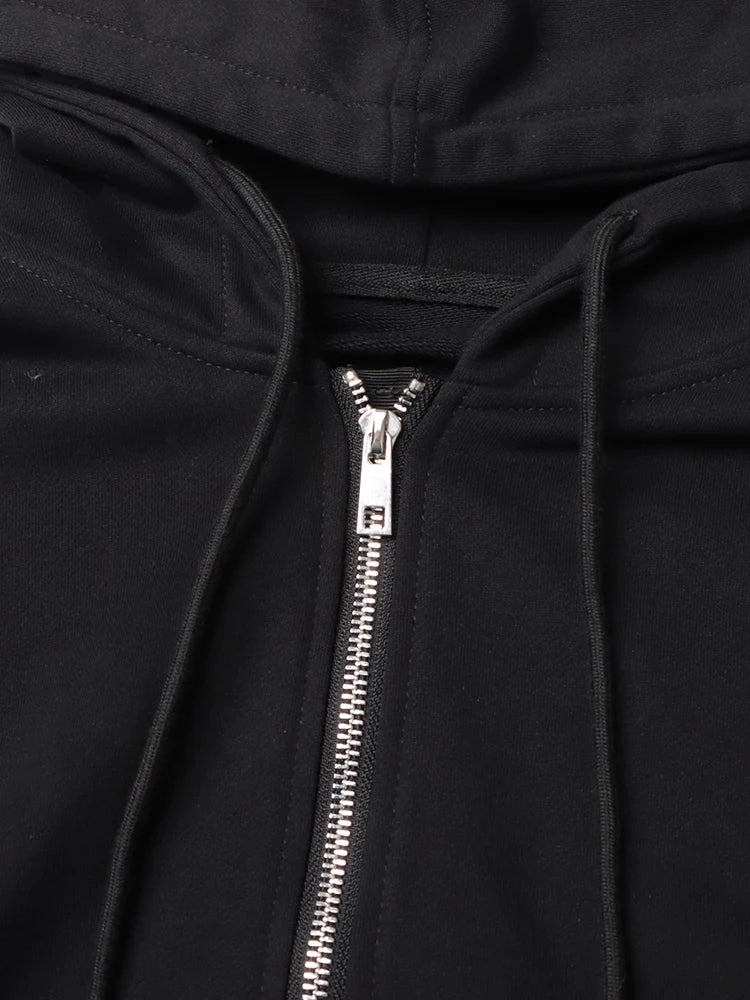 Hooded Zipper Jacket