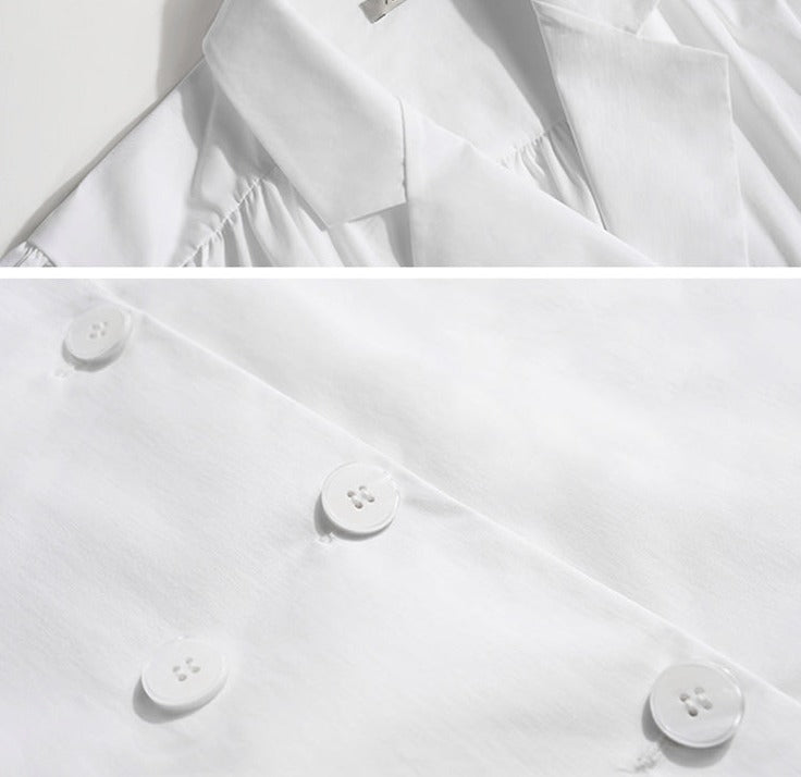 White Puff Sleeve Shirts