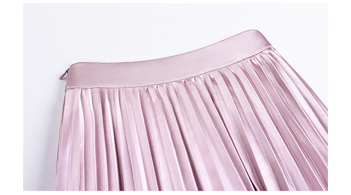 Pink Vintage Midi Skirt - new