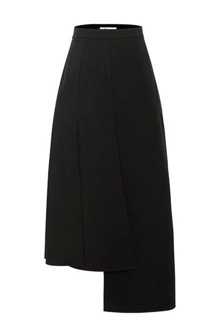 Split Black Skirt