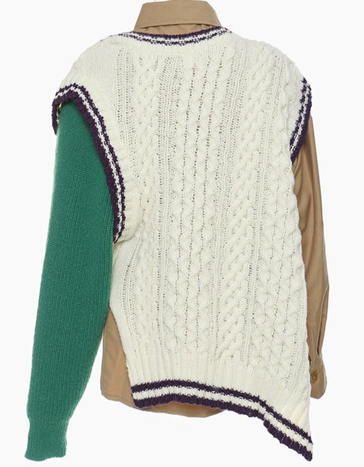 UNUSUAL Big Size Knitting Sweater for UNUSUAL Winter