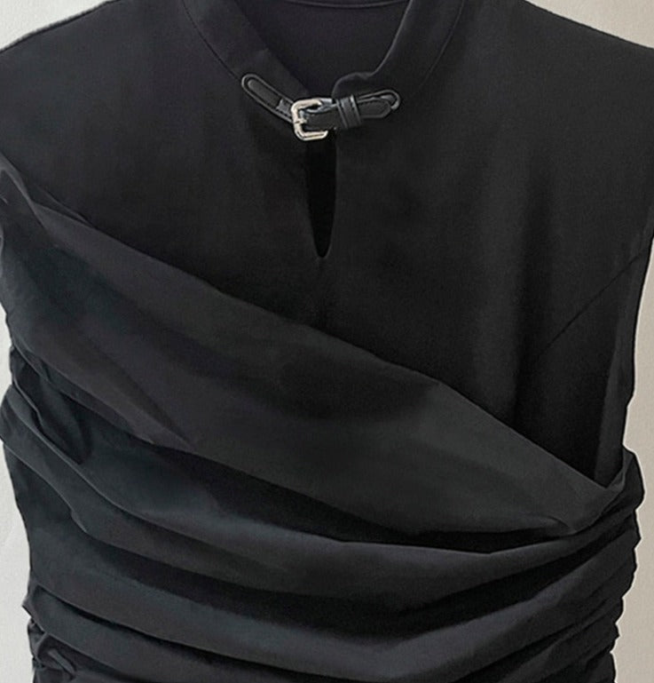 Black Hollow Mini Dress