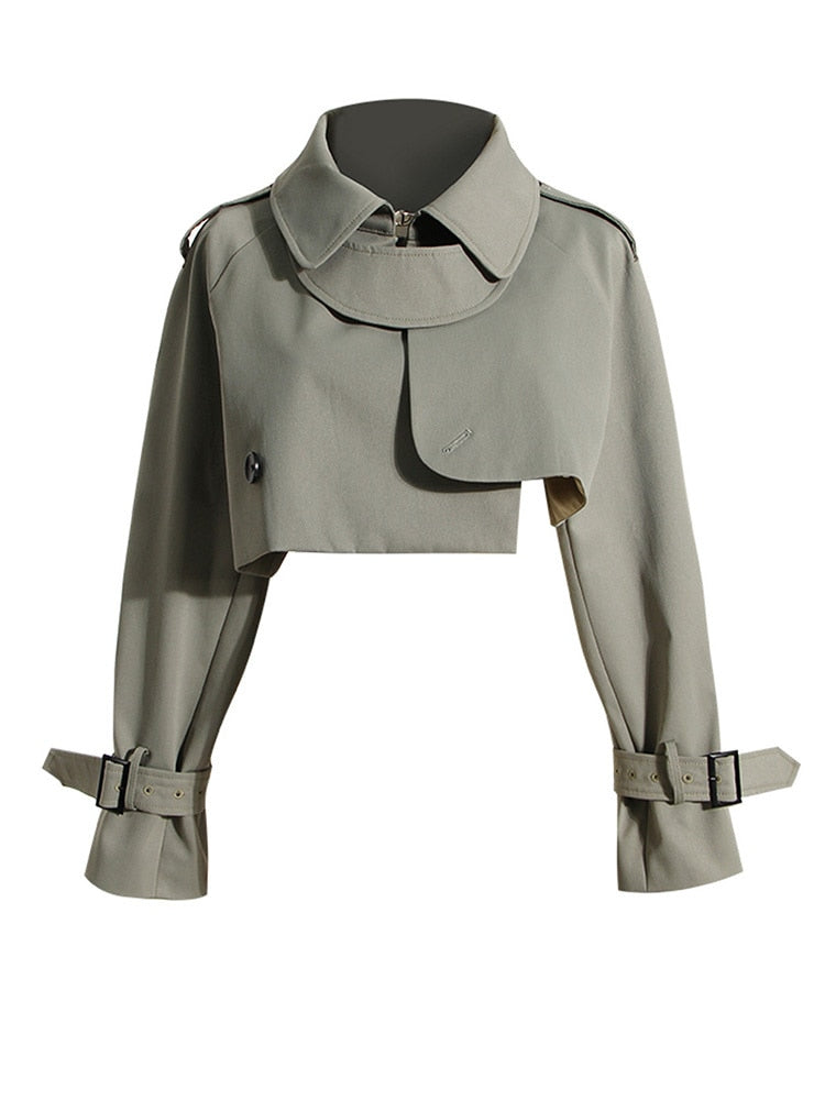 Cotton-padded Trench Coat