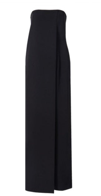 Strapless black Wide Leg Jumpsuits - Ready to Ship