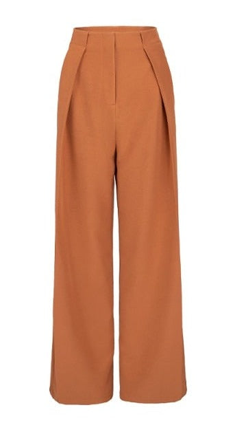Caramel High Waisted Pants for UNUSUAL Winter