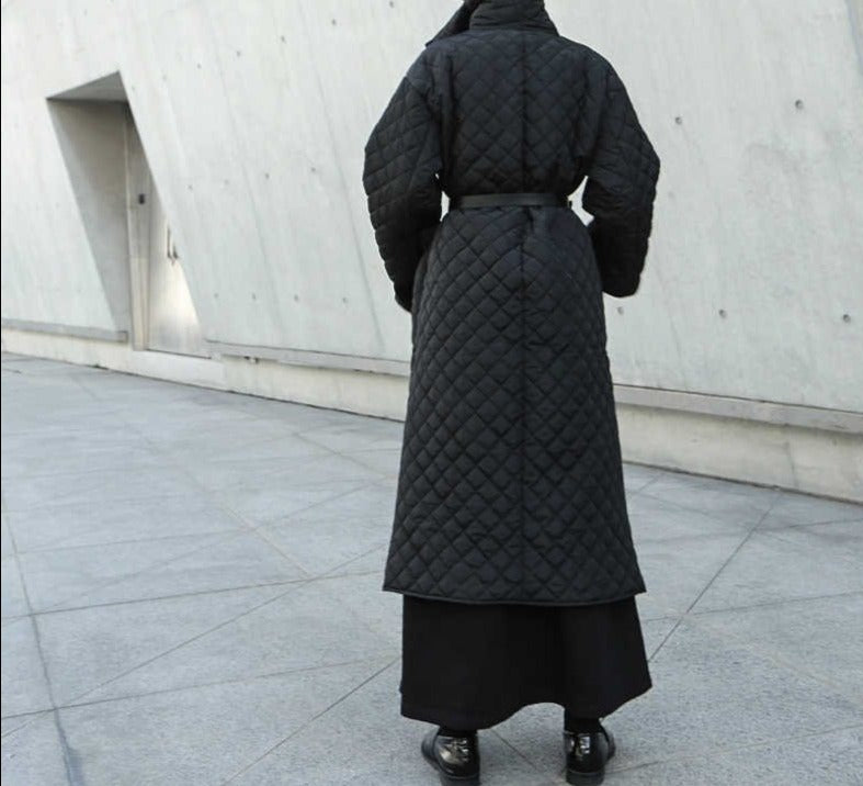 Black Big Size Coat for UNUSUAL Winter