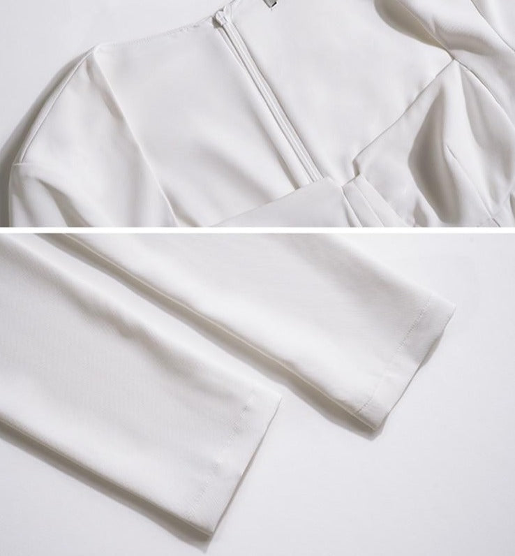 White Elegant Jumpsuits